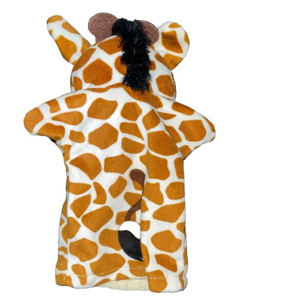 Melissa & Doug Hand Puppets Plush Lamb Giraffe Cow Farm Stuffed Animal Lot of 3 - Picture 9 of 14